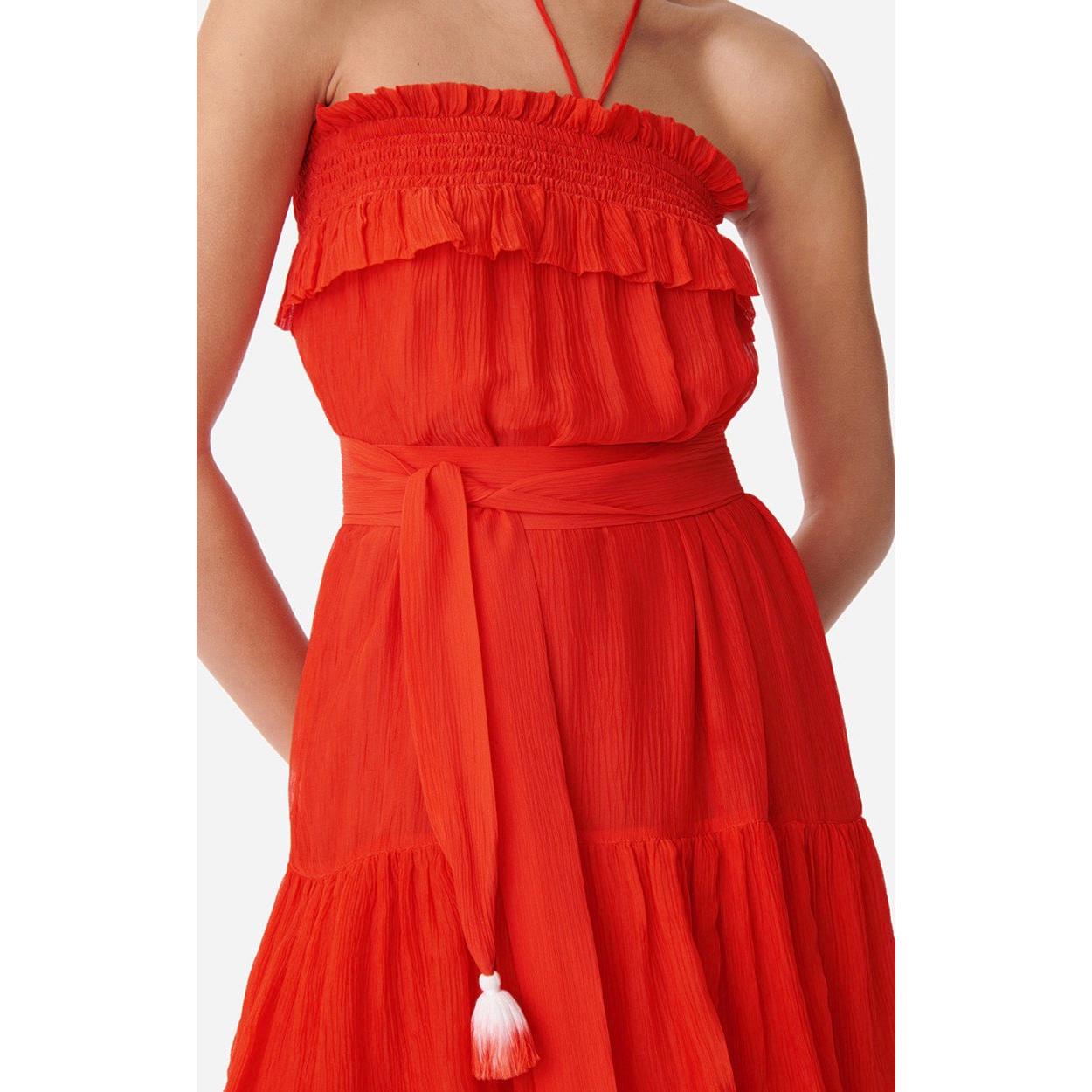 Vestido Charline - Naranja Flúor