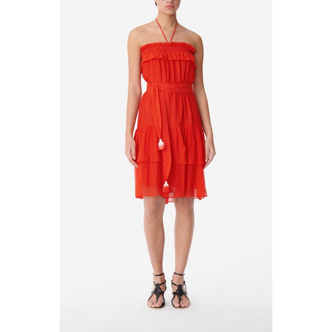 Vestido Charline - Naranja Flúor