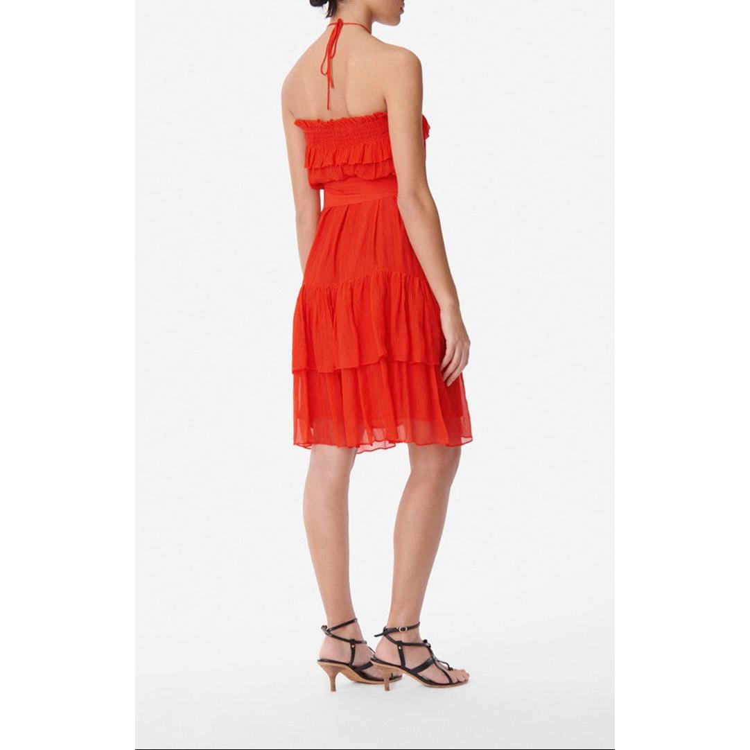 Vestido Charline - Naranja Flúor