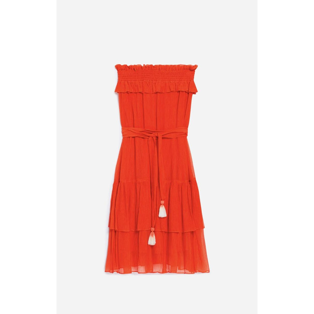 Vestido Charline - Naranja Flúor
