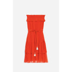 Vestido Charline - Naranja Flúor