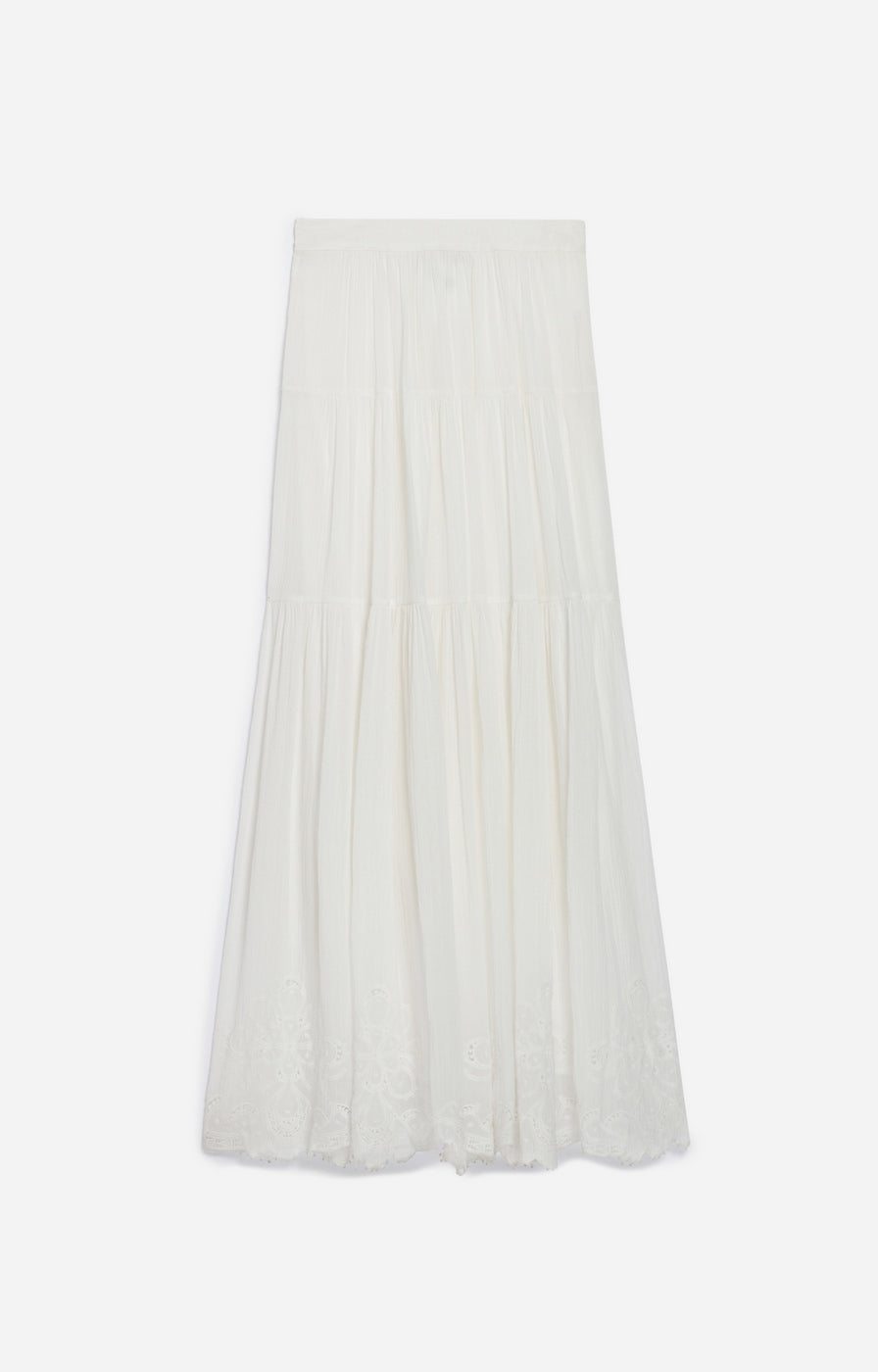 Antoinette Skirt - White