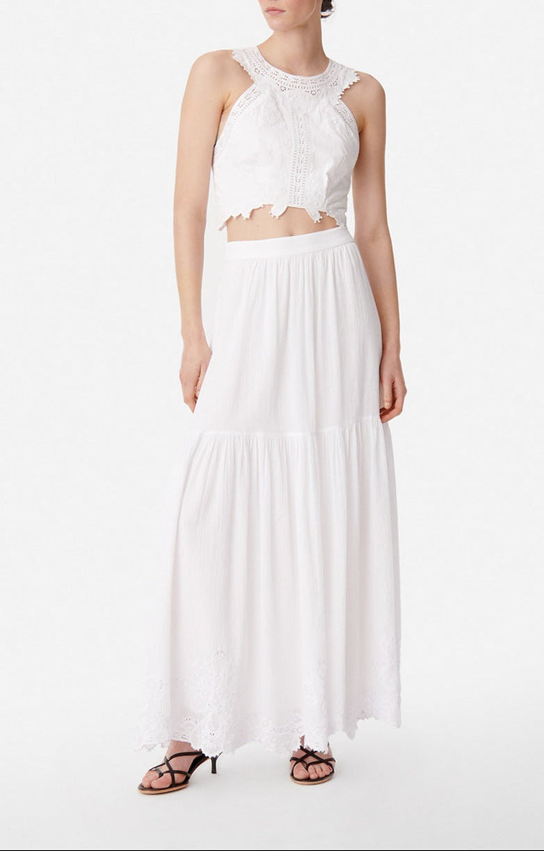 Antoinette Skirt - White