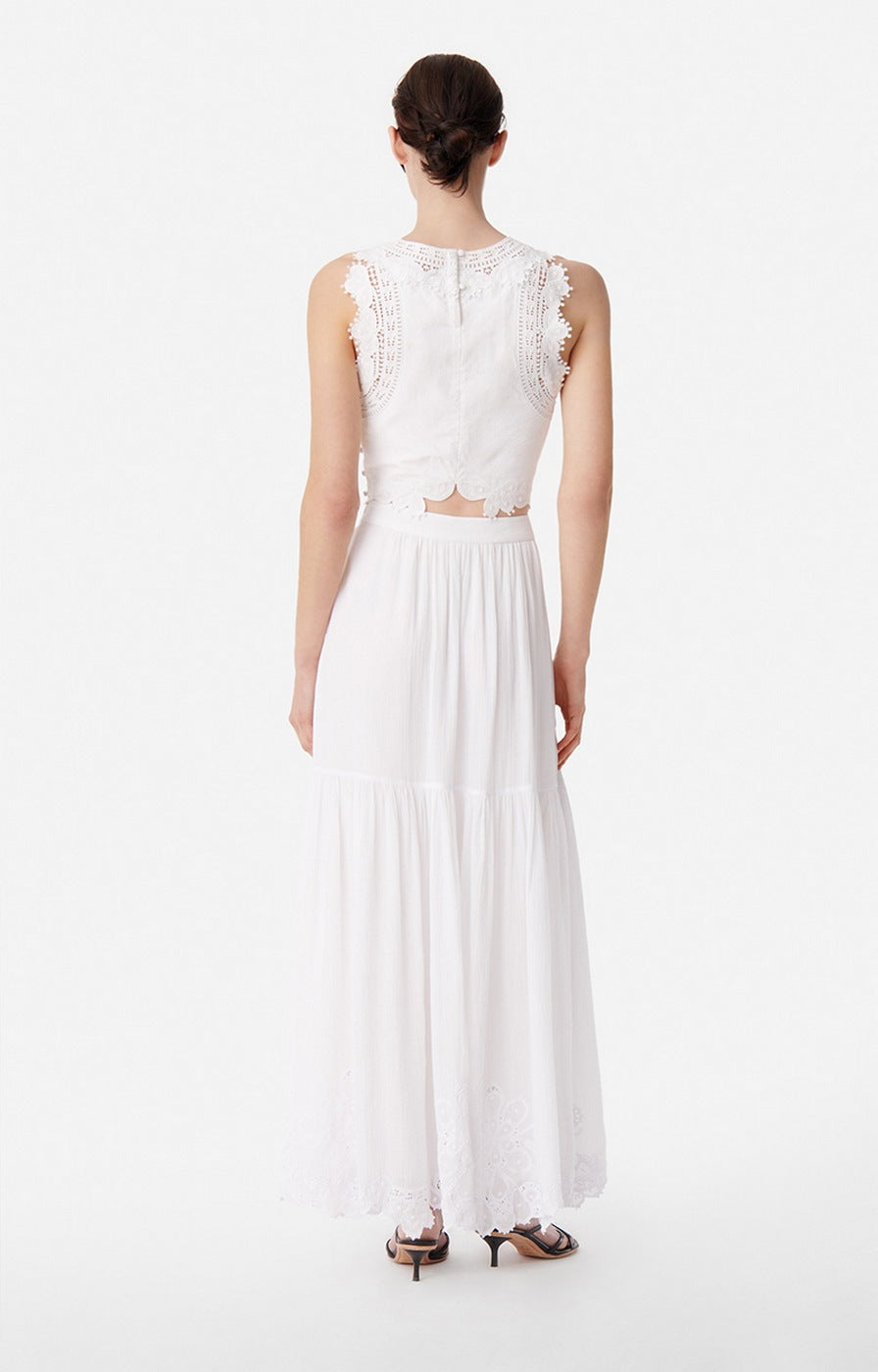 Antoinette Skirt - White
