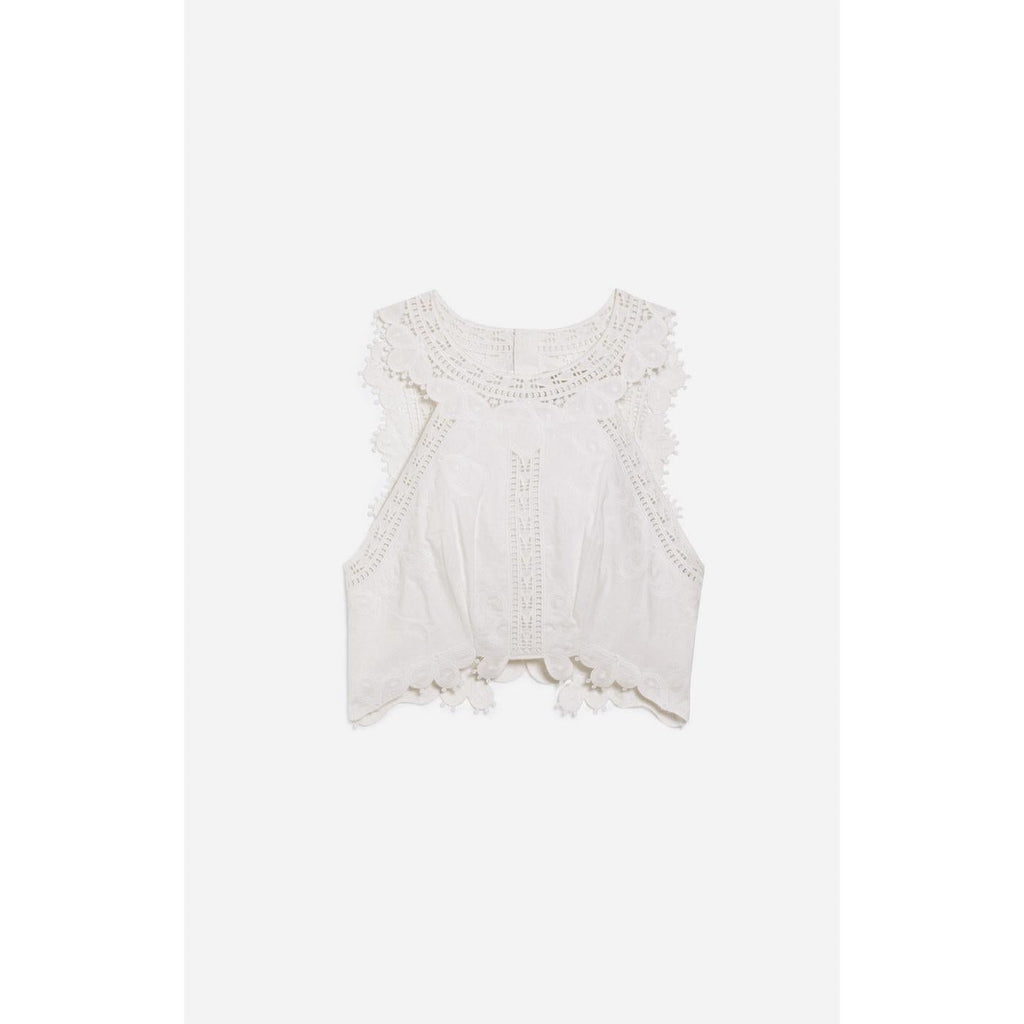 Alanda Blouse - White