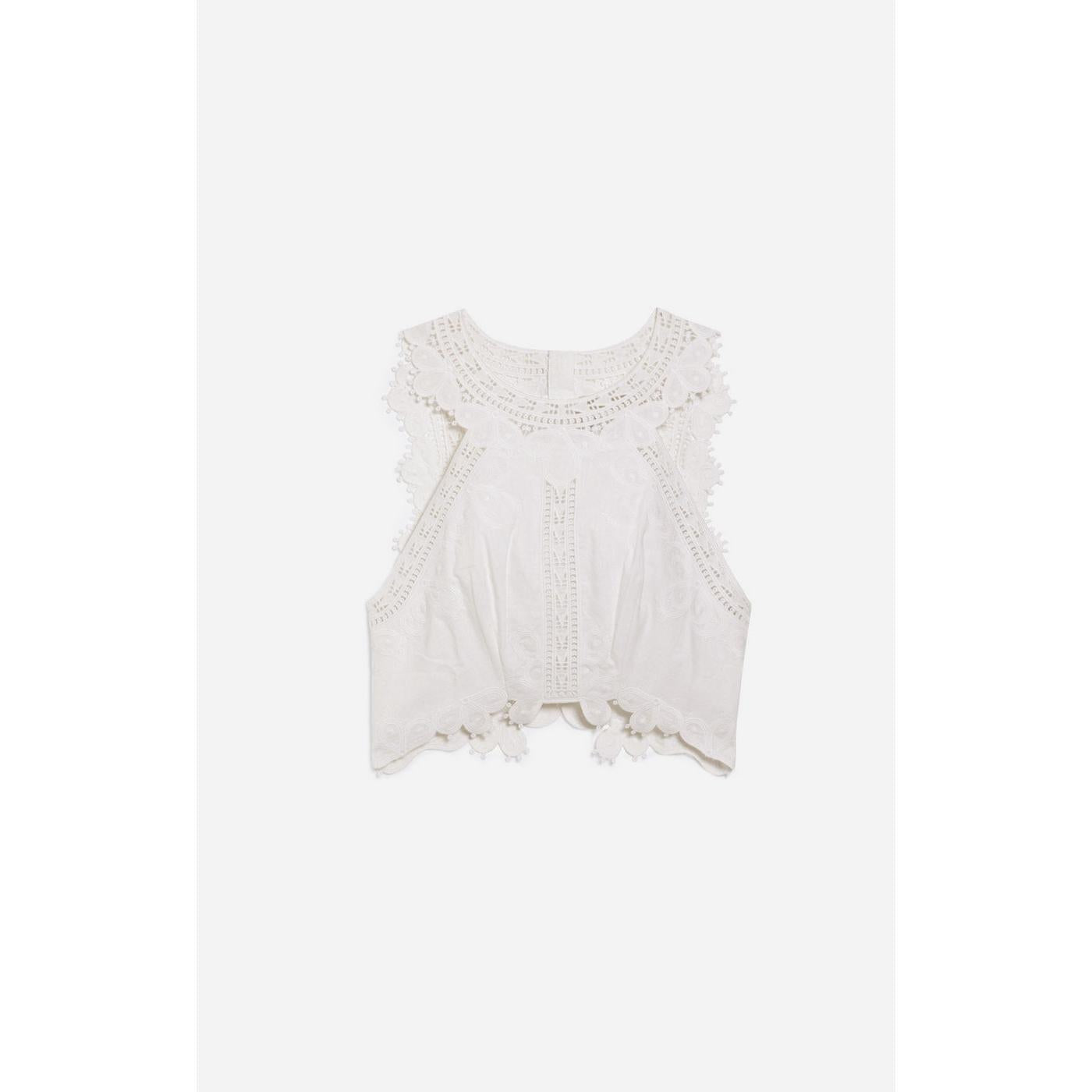 Alanda Blouse - White