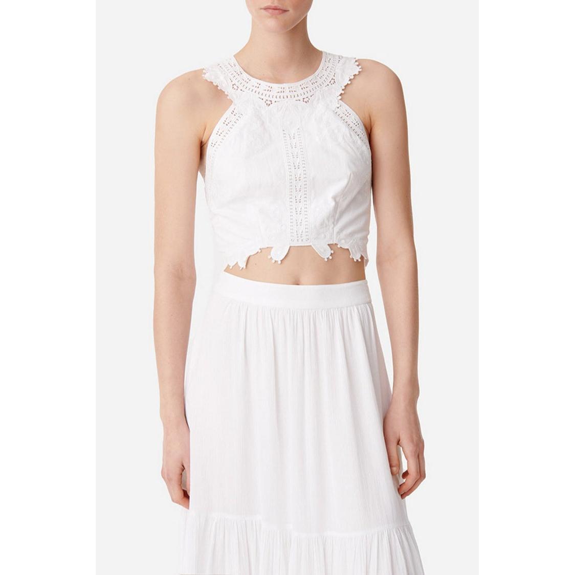 Alanda Blouse - White