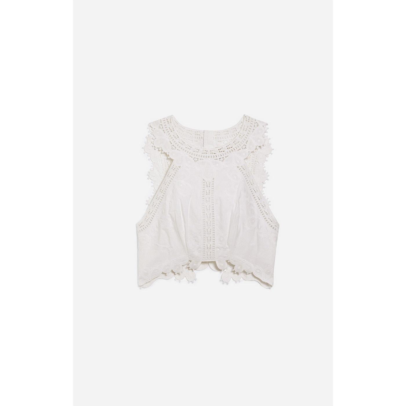 Alanda Blouse - White