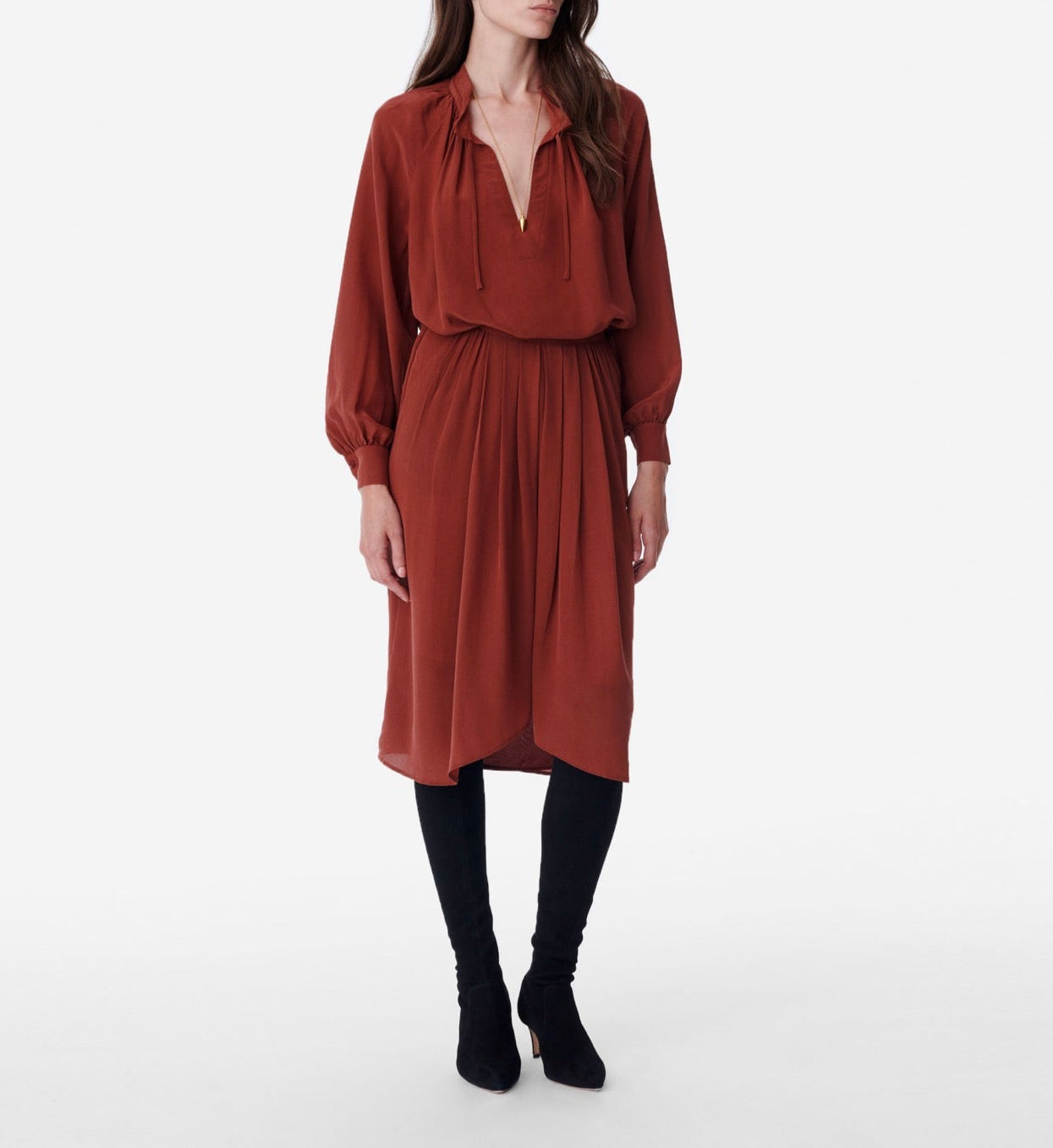 Blouse Anita - Terracota