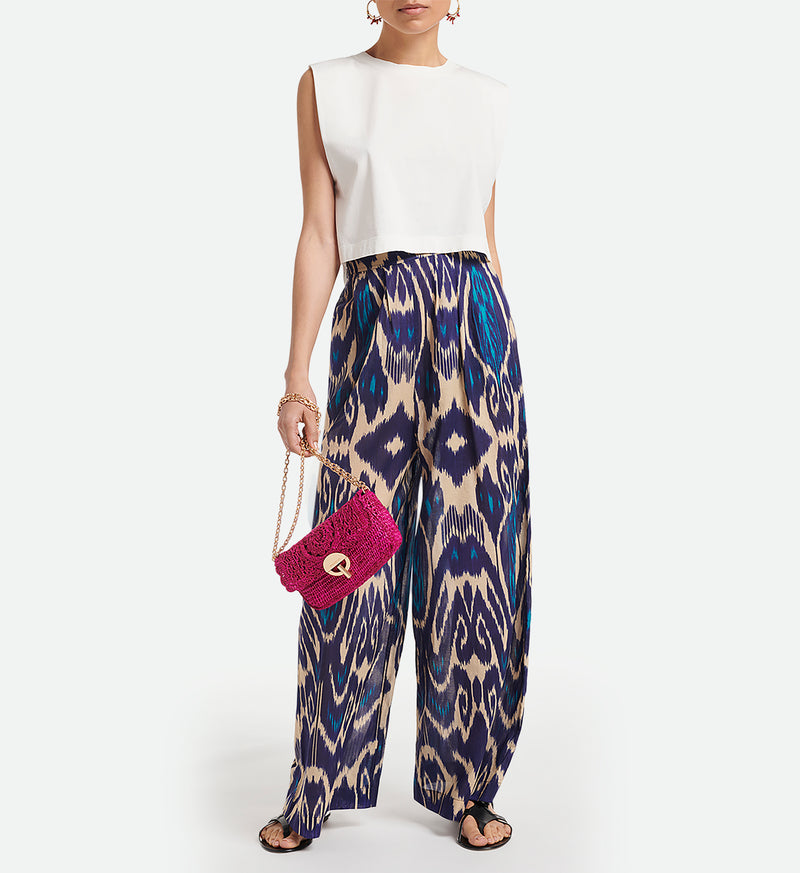 Vanessa Bruno - Pantalon Nunes - Bleu Multico