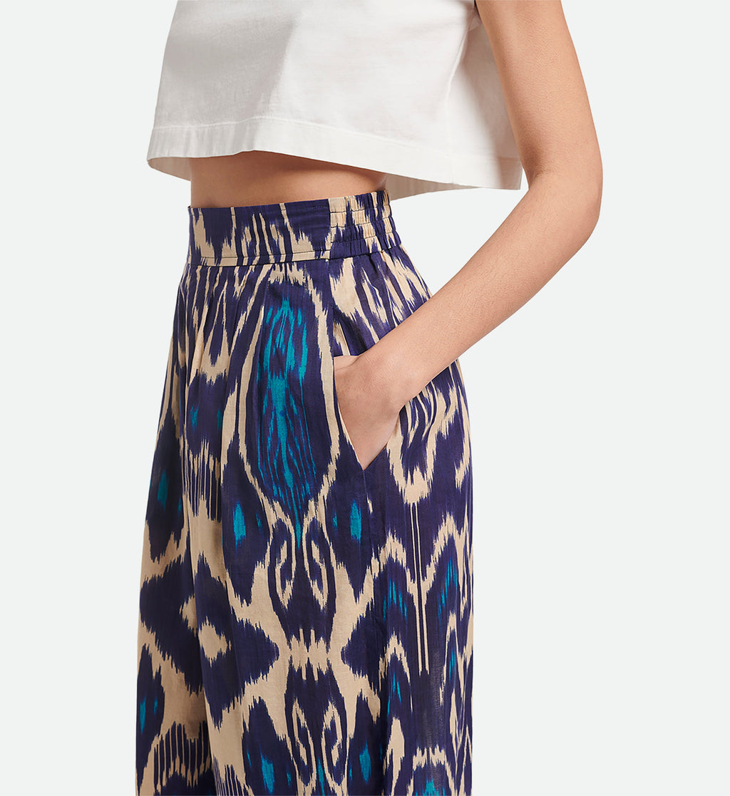 Pantalón Nunes - Azul Multicolor