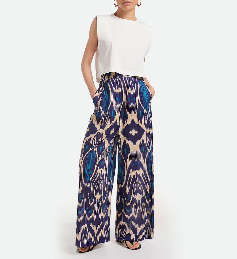 Vanessa Bruno - Pantalon Nunes - Bleu Multico