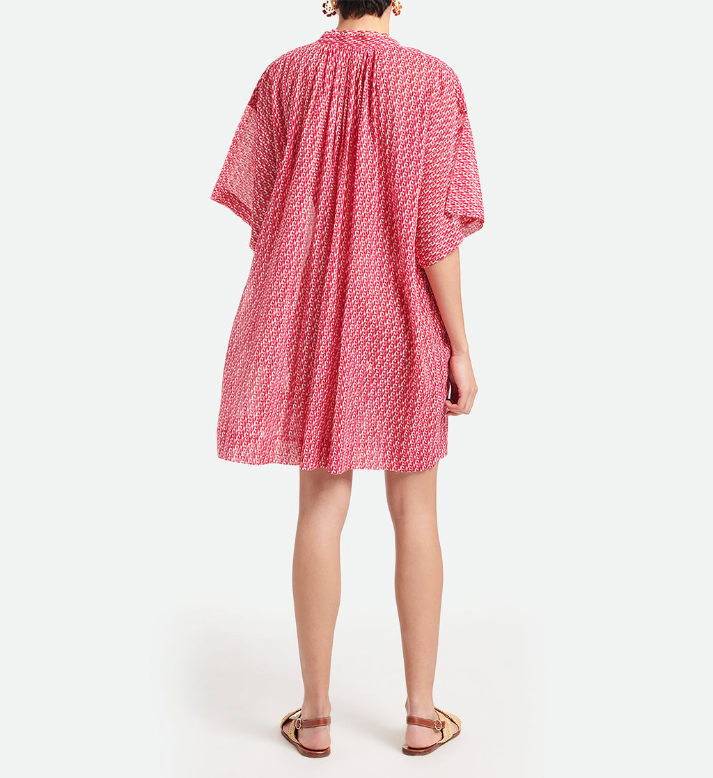 Thyra Dress - Red Multico
