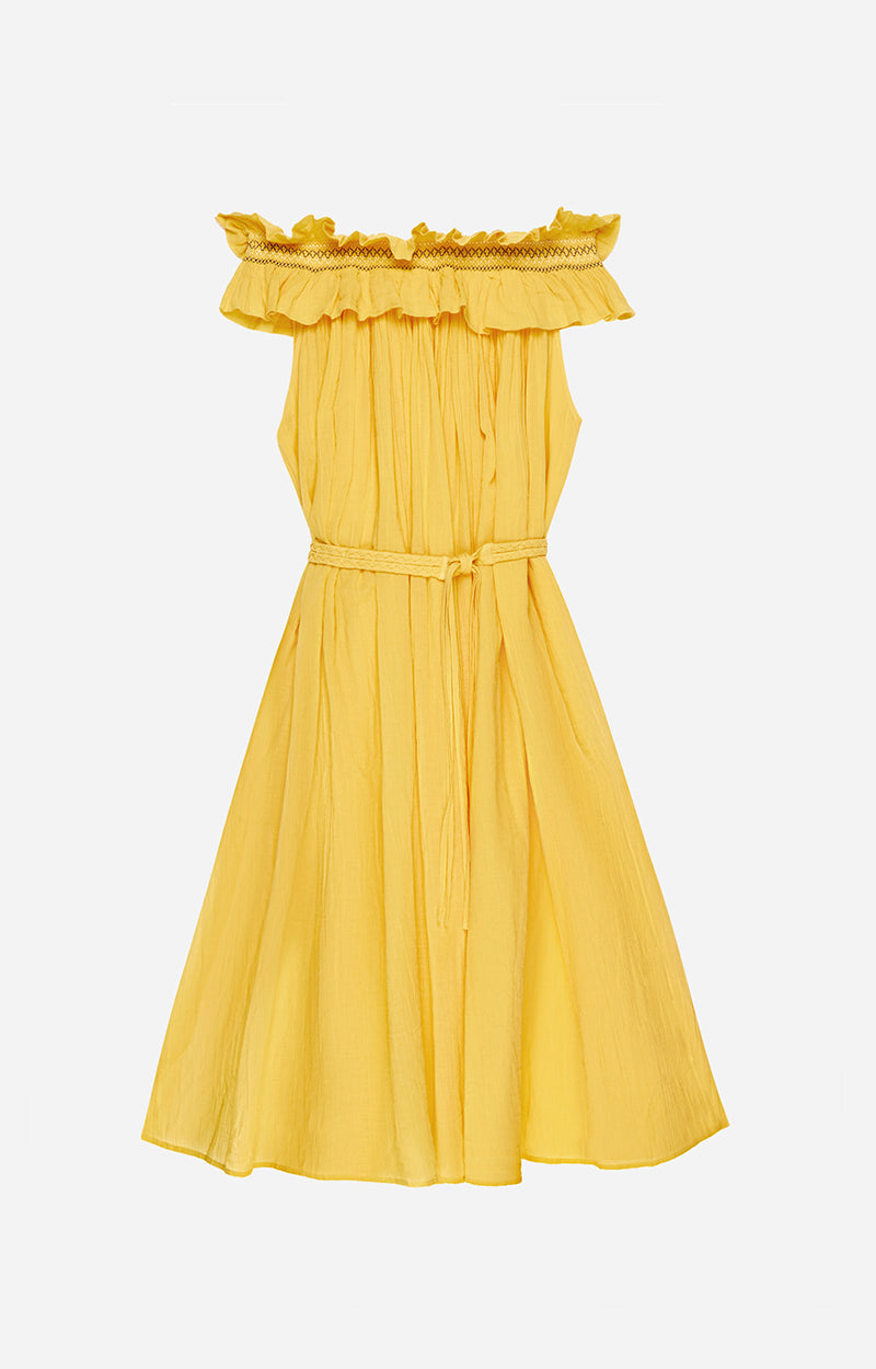 Dress Adelais - Golden Yellow