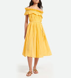 Dress Adelais - Golden Yellow