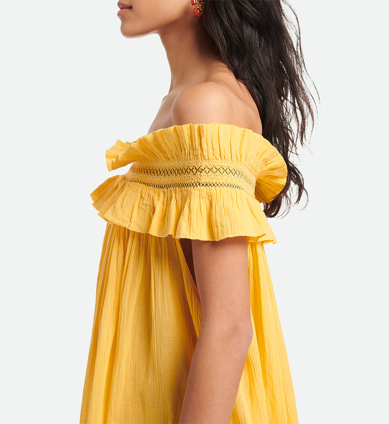 Vanessa Bruno - Robe Adelais - Jaune D'Or