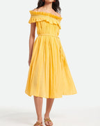 Dress Adelais - Golden Yellow