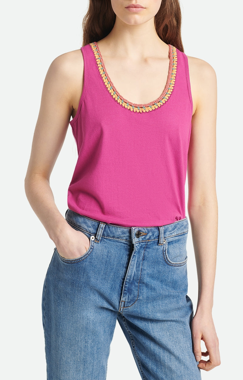 Adélia Tank Top - Fuchsia
