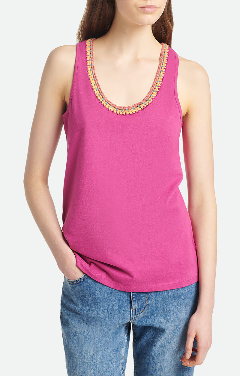 Adélia Tank Top - Fuchsia