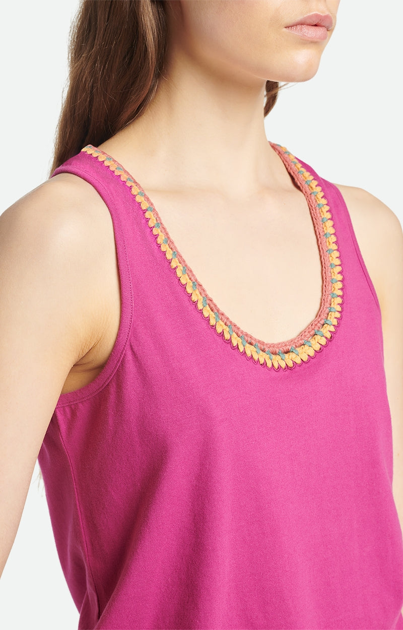 Adélia Tank Top - Fuchsia