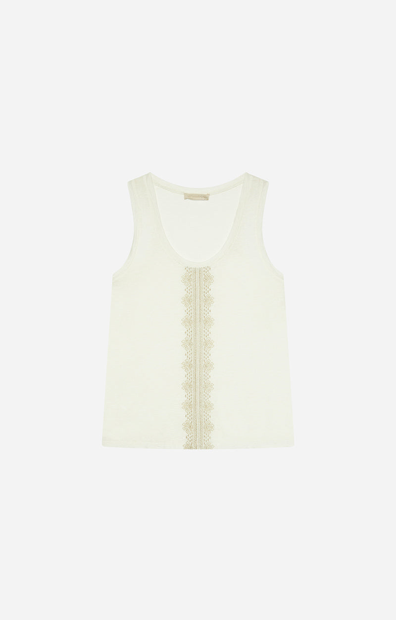 Alberta Tank Top - Off White
