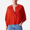 Douve Cardigan - Poppy Red