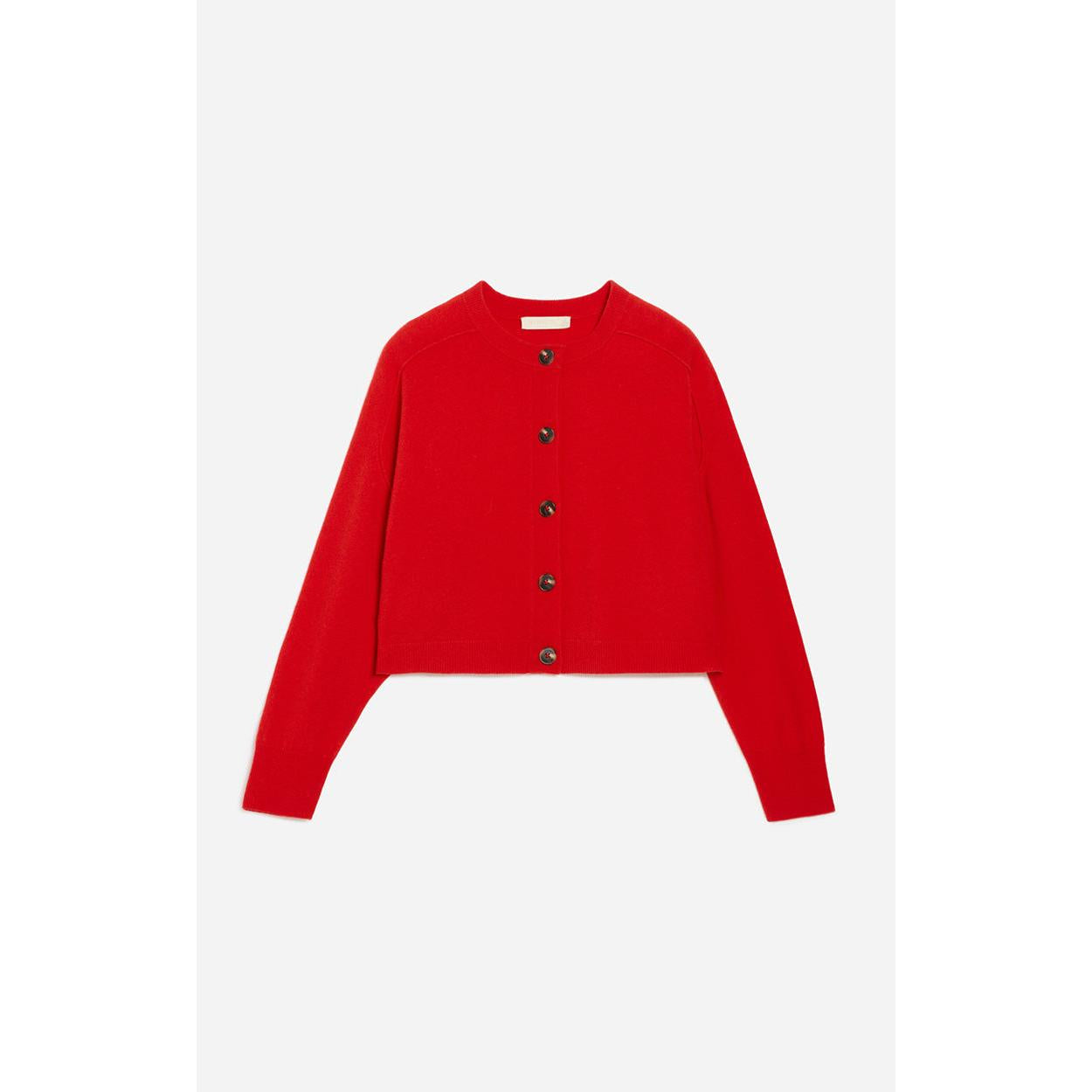 Douve Cardigan - Poppy Red