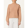 Benson High-Neck Jumper - Oat