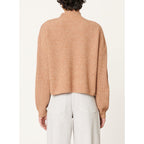 Benson High-Neck Jumper - Oat