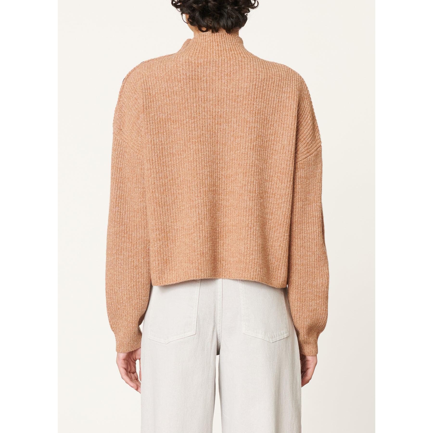 Benson High-Neck Jumper - Oat