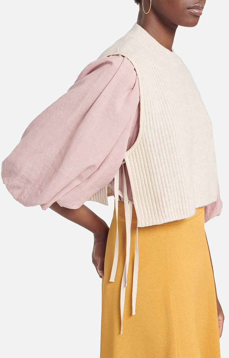 Chaleco Ania - Beige