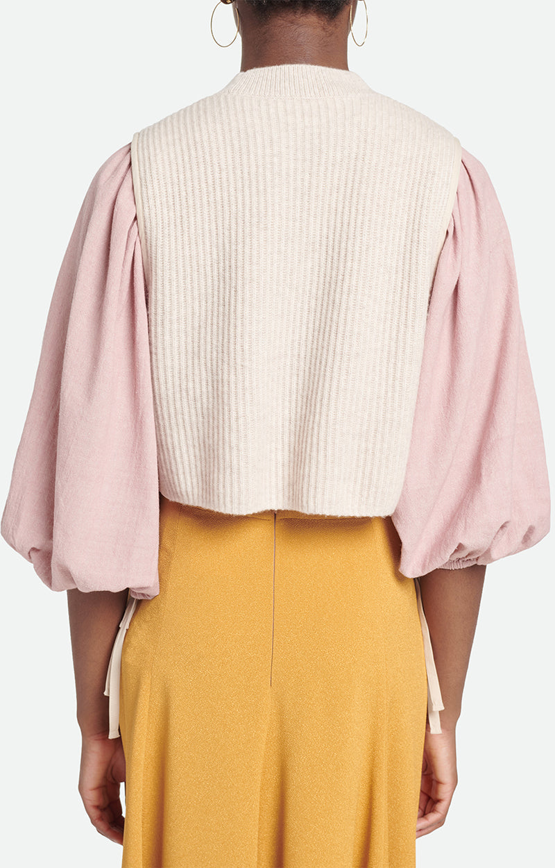 Chaleco Ania - Beige