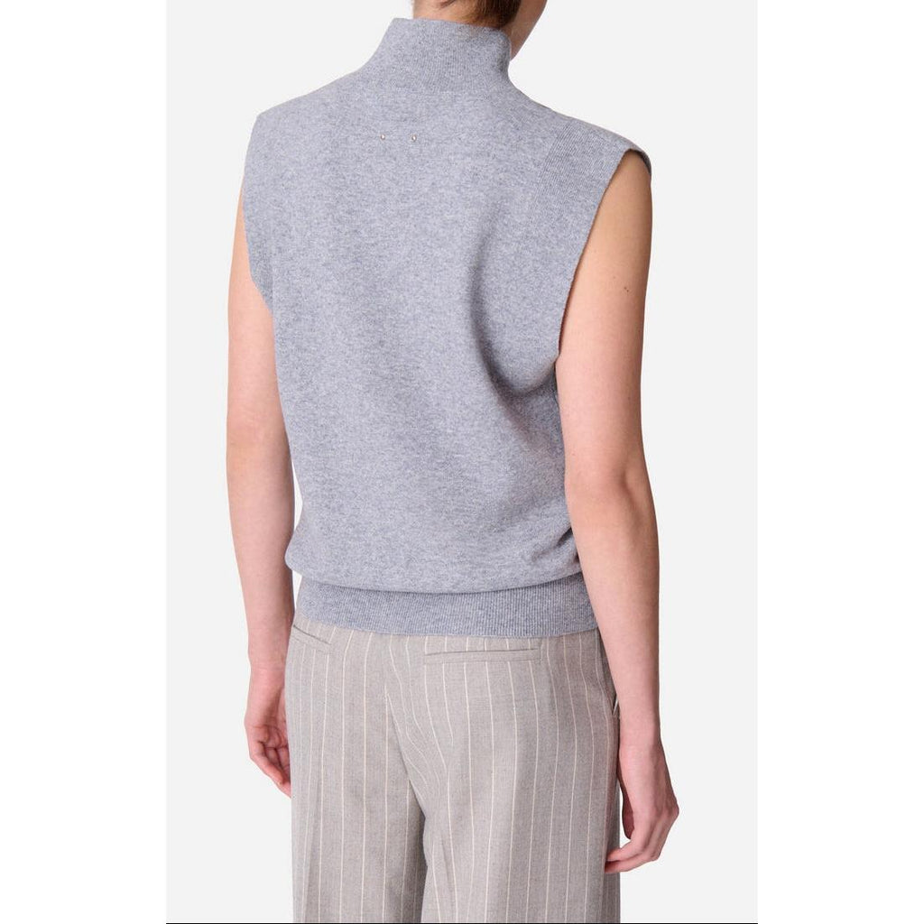 Pull Sans Manches Erynn - Gris Chine