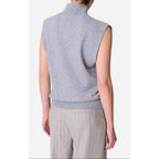 Pull Sans Manches Erynn - Gris Chine