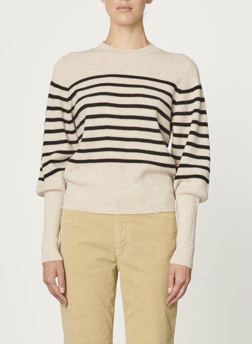 Pull Astrid - Beige Et Black