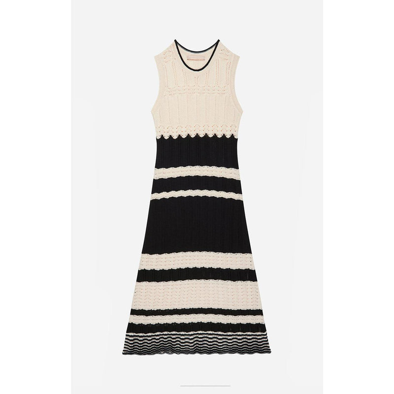 Vanessa Bruno - Robe Aimée - Off White/Black