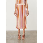 Falda Cypres - Crema Multicolor