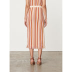 Falda Cypres - Crema Multicolor