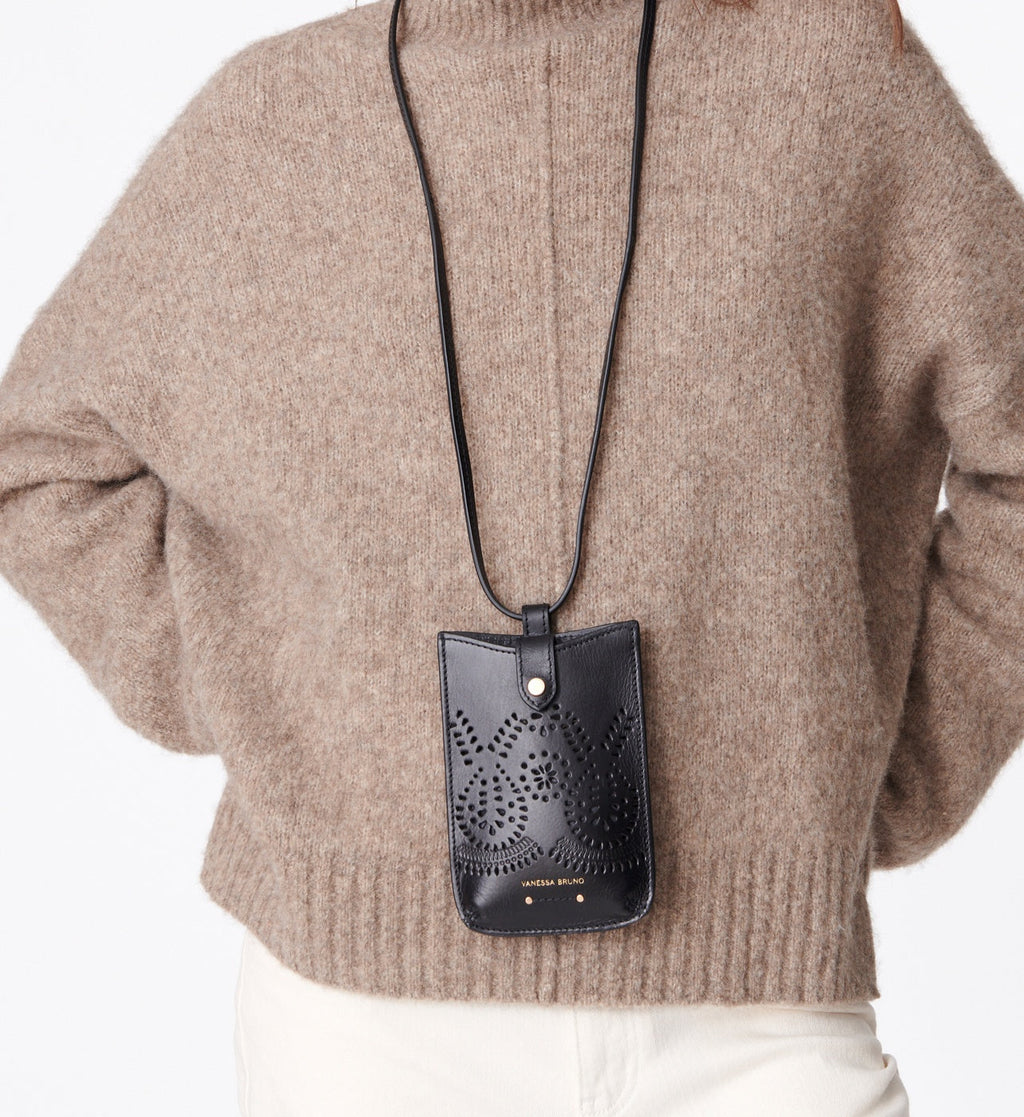 Etui Téléphone Holly - Noir