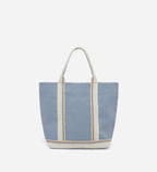 Bolso Tote L Llevado al Hombro en Lona - Hortensia