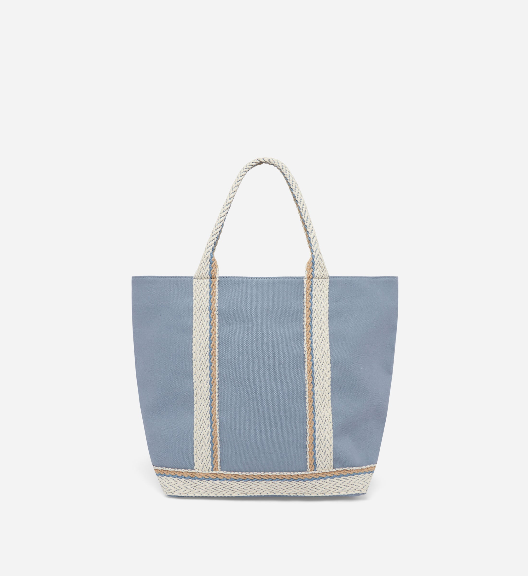 Bolso Tote L Llevado al Hombro en Lona - Hortensia