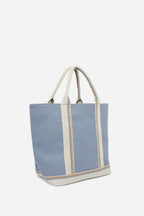 Bolso Tote L Llevado al Hombro en Lona - Hortensia