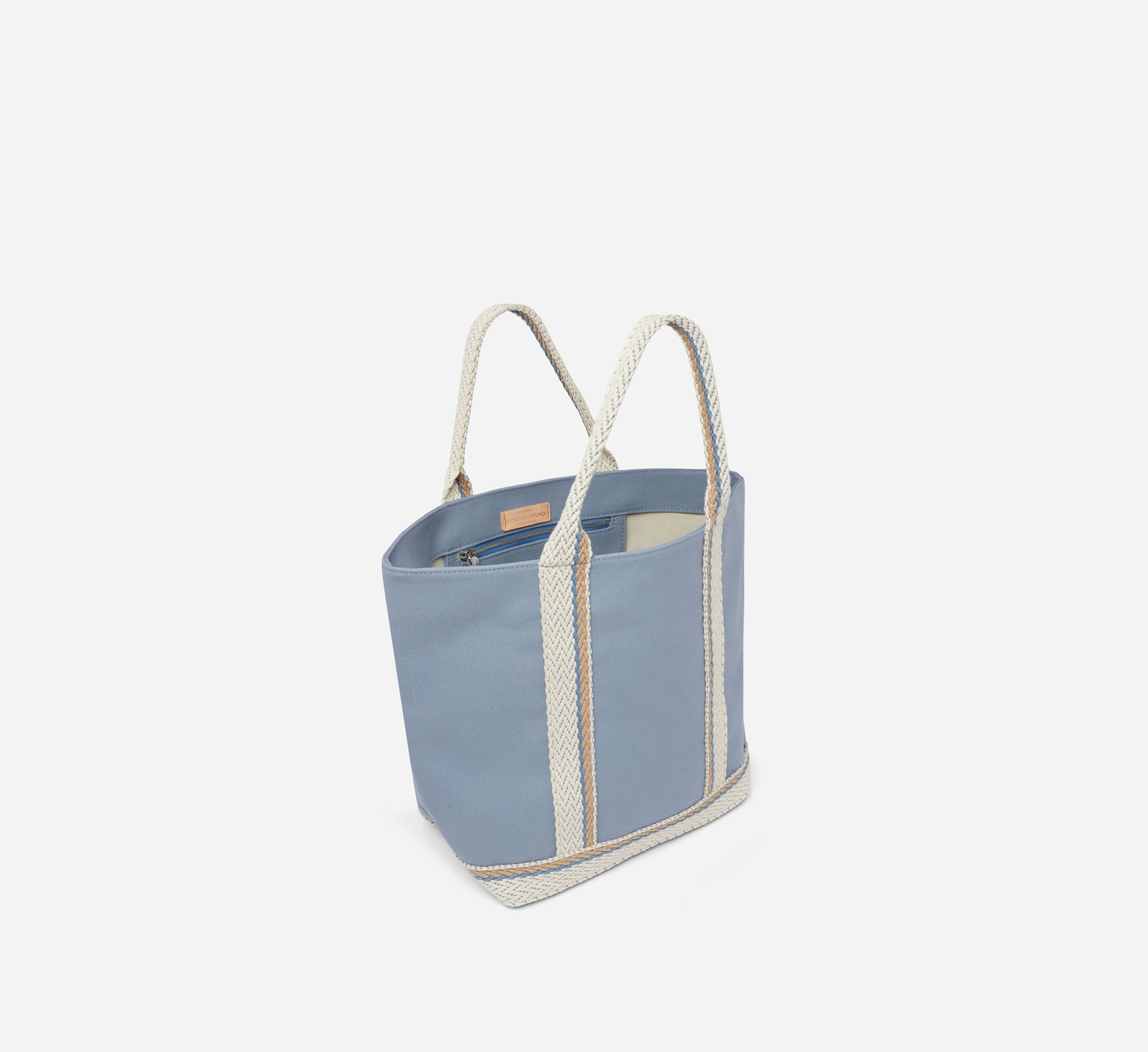 Bolso Tote L Llevado al Hombro en Lona - Hortensia