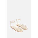 Vanessa Bruno - Sandales Plates - Or Clair