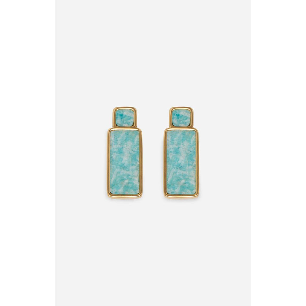 Earrings - Water Green