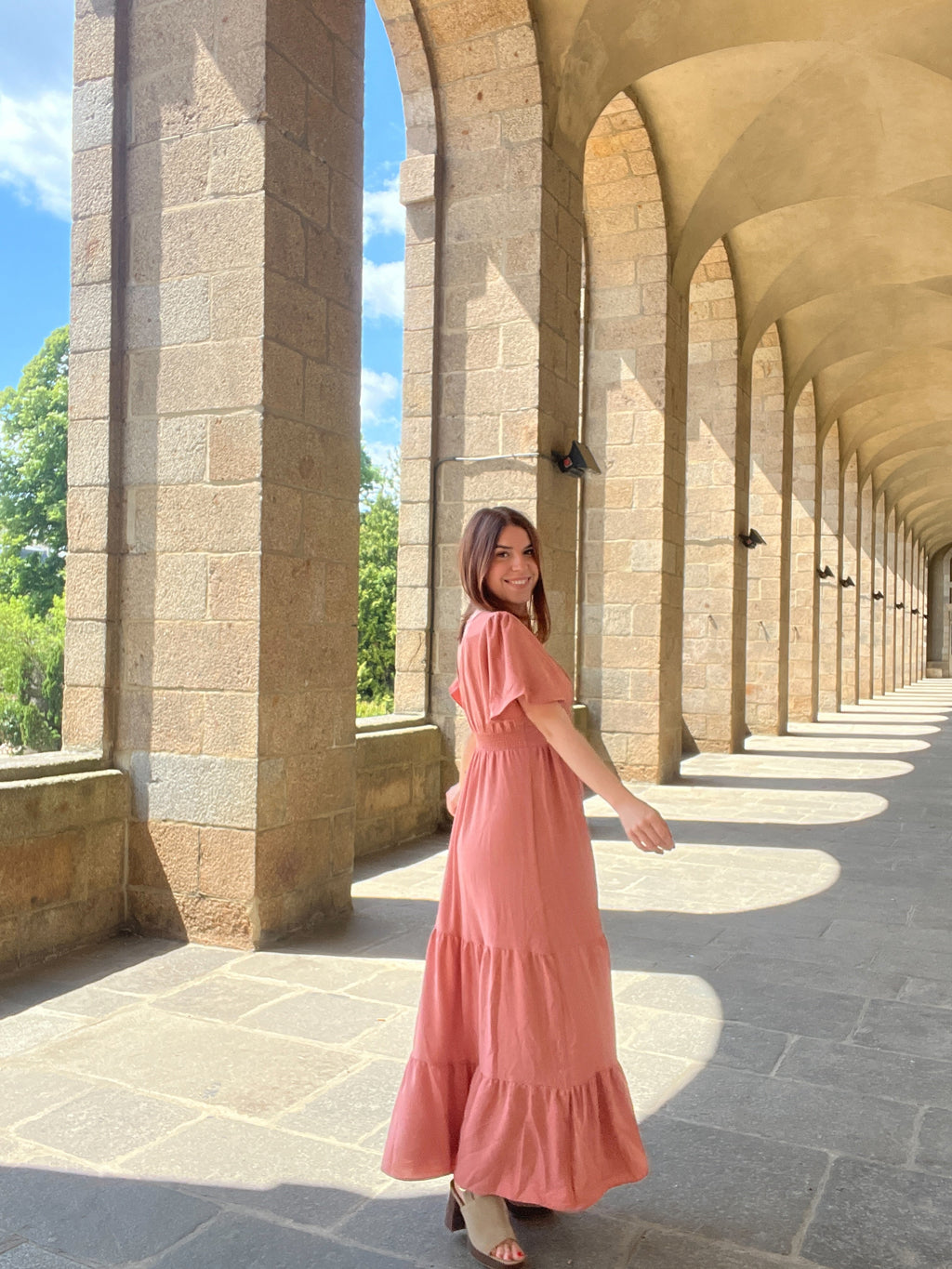 Robe Longue Bella Rose