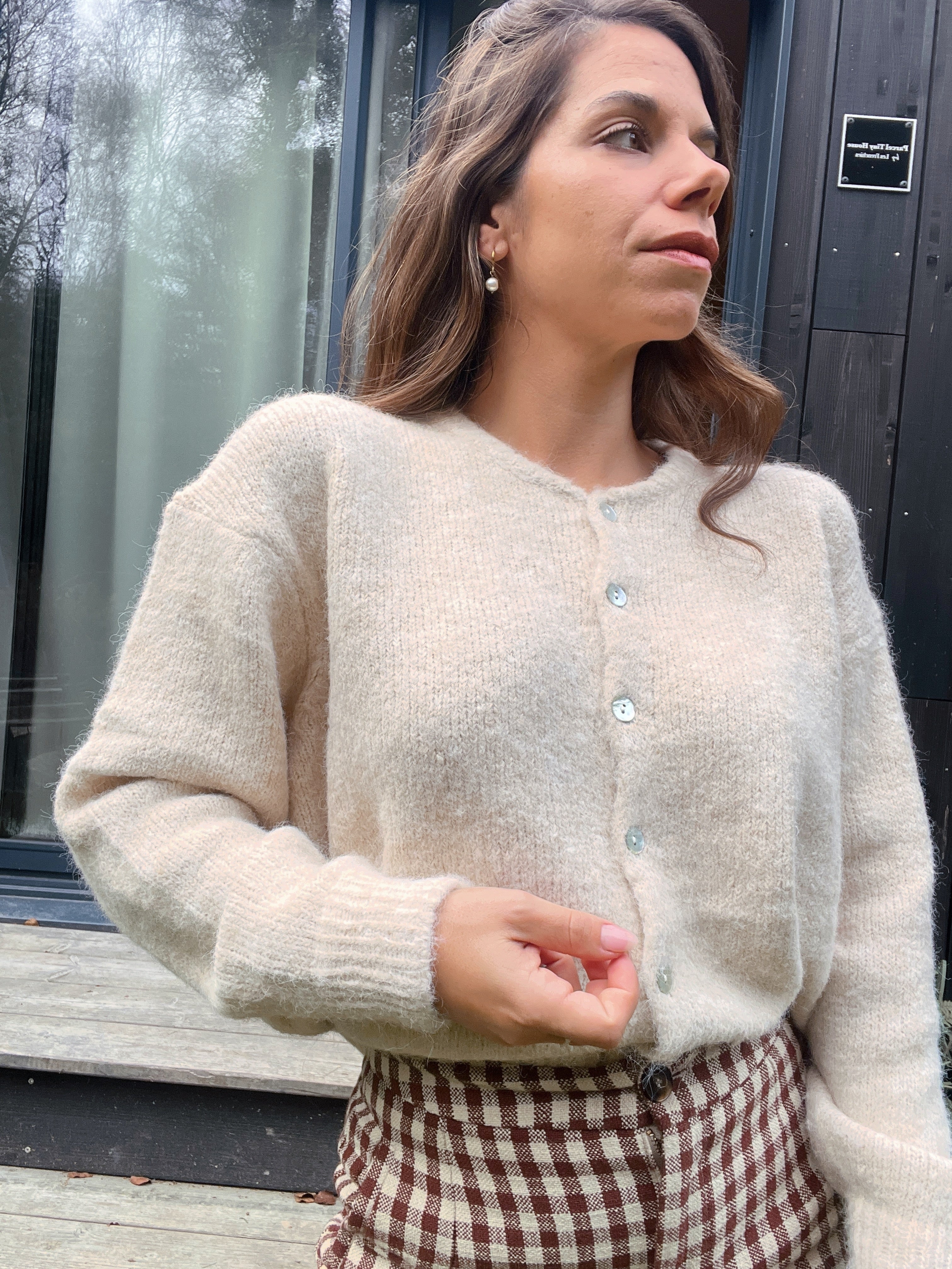 Cardigan Charlie Beige