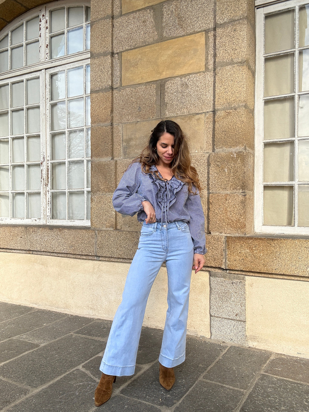 Jean Windy Azul Claro