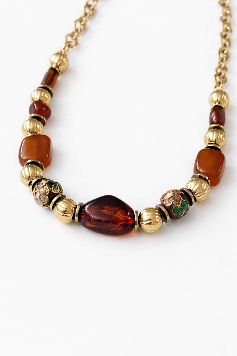 Namia Necklace - Amber