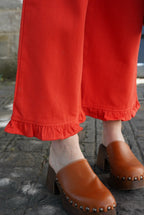Froufrou Gauthier Denim Pants Red